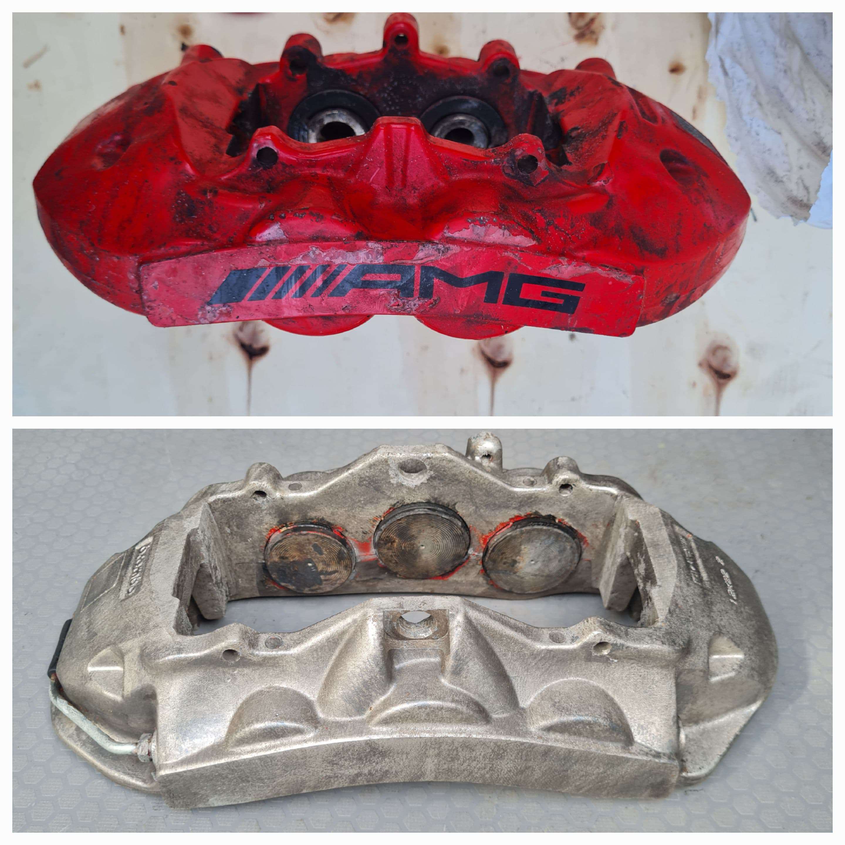 Stylised illustration of a weathered stone arch contrasted with a clean restored arch